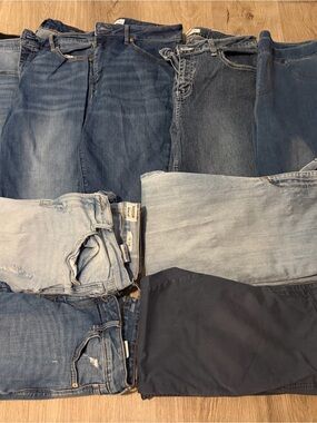 Woman’s Bundle Deal -  Blue Denim Jeans - Different Washes - Size 10